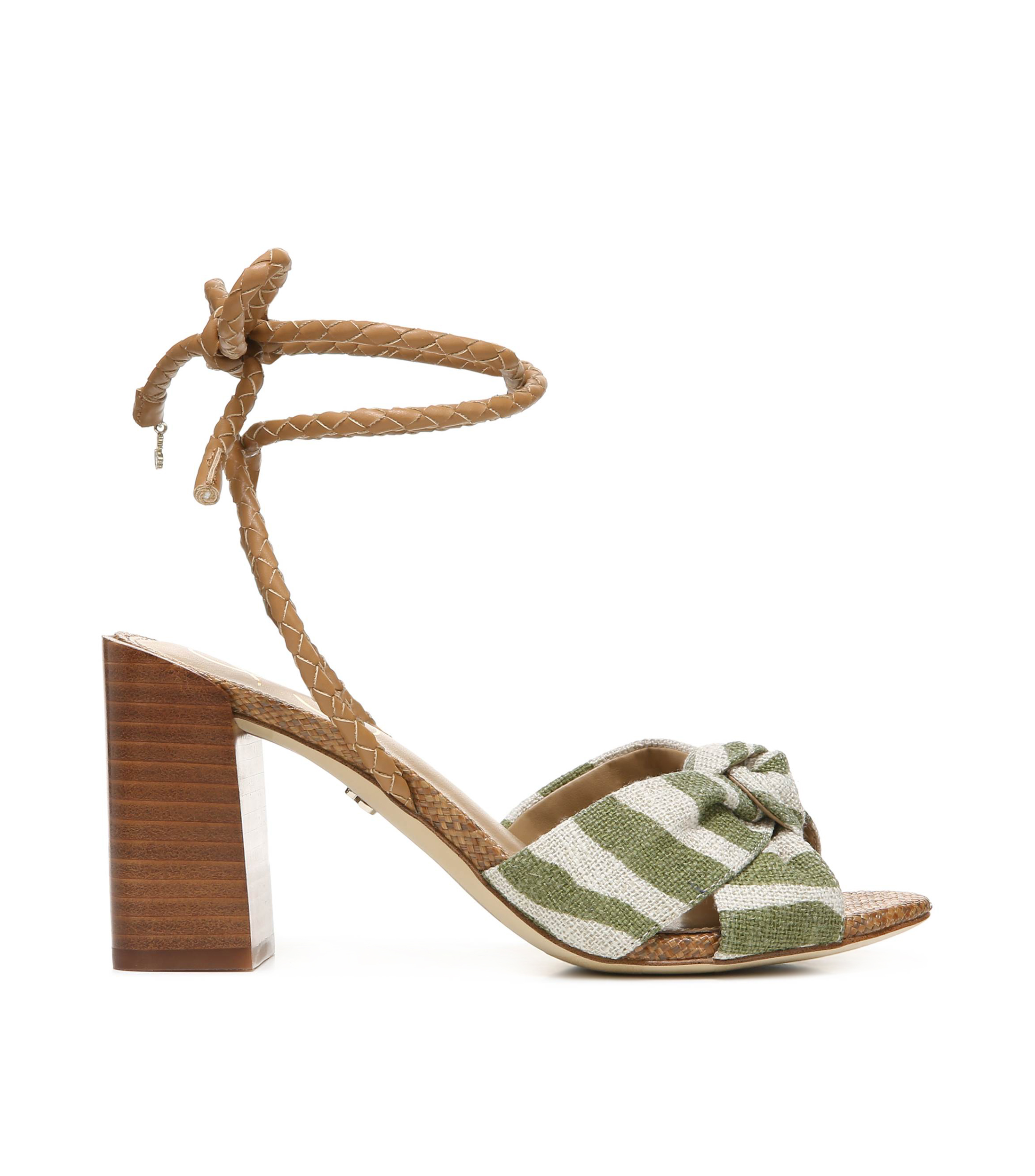 Mujer Sam Edelman Cuero Plateado Sandalia Con Tacón Cuadrado Yaro 808jb327 P 326